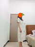 丹珠娜（DanZhuNa）新中式連衣裙子夏天女裝2025夏季古風收腰優(yōu)雅清冷風旗袍改良裙子 淺綠色旗袍 XL 曬單實拍圖