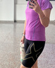 2XU Light Speed系列壓縮短褲 MCS中腰梯度健身褲女跑步速干運(yùn)動短褲 黑/金反光 S 曬單實拍圖