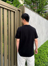 BOSS男士2025年夏季新款徽標(biāo)衣領(lǐng)彈力棉質(zhì) T 恤 001-黑色 L 曬單實(shí)拍圖