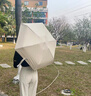 京厽雨傘小巧便攜晴雨傘兩用女防曬防紫外線學(xué)生抗風(fēng)暴迷你折疊傘 梧桐米收納升級晴雨兩用送收納盒 曬單實拍圖
