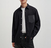 GXG男裝保暖短款羽絨服黑色冬2024年新品 黑色 175/L 曬單實(shí)拍圖