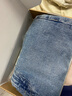 Calvin KleinJeans【復刻90系列】25春夏新款女士ck淺色直筒牛仔褲47B908G 曬單實(shí)拍圖