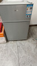 奧克斯（AUX）家用雙門迷你小型冰箱 冷藏冷凍保鮮小冰箱 宿舍租房節(jié)能電冰箱 【熱賣爆款】BCD-24K118 基礎款 銀色 曬單實拍圖