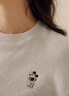 森馬（Semir）迪士尼合作系列衛衣女春季刺繡oversize打底衫套頭衫101125116013 曬單實(shí)拍圖