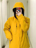 JEEP SPIRIT谷子黃沖鋒衣外套女2025新款三合一小個子多巴胺戶外防風登山服 26188楓葉黃【男女同款】 【三合 S 曬單實拍圖