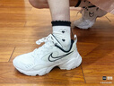 耐克（NIKE）AIR HEIGHTS女子運動(dòng)鞋秋季老爹鞋復古透氣輕便CI0603 102白色/白色/黑/白色 41 曬單實(shí)拍圖