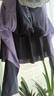鉑吶苓泳衣女連體長(cháng)袖長(cháng)褲保守學(xué)生運動(dòng)保守遮肚顯瘦溫泉游泳兩件套 泳衣【長(cháng)袖兩件套-紫色】 均碼 適合90斤-118斤 曬單實(shí)拍圖