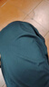名創(chuàng)優(yōu)品（MINISO）涼感冰絲褲子男夏季新款舒適透氣顯高顯瘦直筒休閑褲 黑 XL 曬單實拍圖