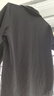 名創(chuàng)優(yōu)品（MINISO）2025夏季新款重磅華夫格翻領(lǐng)polo衫簡(jiǎn)約純色短袖t恤男 黑 L 曬單實(shí)拍圖