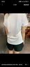 安踏速干套裝丨運(yùn)動(dòng)短袖短褲兩件套女夏季冰絲跑步吸濕透氣羽毛球服 曬單實(shí)拍圖