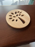 維簡(jiǎn)（Vilscijon）實(shí)木隔熱墊餐桌防燙墊天然竹制碗墊耐高溫盤(pán)子砂鍋墊杯墊子/2片裝 曬單實(shí)拍圖