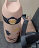富光 趣頑兒童保溫杯女吸管不銹鋼學(xué)生杯子上學(xué)水杯水杯含杯套 粉色 500ml （316內(nèi)膽） 曬單實拍圖