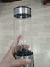 WCZ德國榨汁機(jī)玻璃小型便攜式迷你電動榨汁杯手動果汁機(jī)炸汁家用 不銹鋼機(jī)身/高硼硅玻璃/126W/450ml 曬單實拍圖
