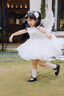 G.DUCKKIDS公主裙女童連衣裙洛麗塔兒童裙子女孩生日禮服六一主持婚紗演出服 裙子包含拖尾蓬蓬裙 120 （建議身高110cm  6-7歲）c 曬單實(shí)拍圖