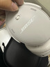 Bose【宋雨琦同款】頭戴式無線藍牙主動消噪耳機  博士 頭戴式  無線降噪長續(xù)航耳罩式耳機 QC45二代-晨霧白 國行官旗店 全國聯(lián)保 曬單實拍圖