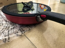特福（Tefal）可拆卸煎鍋26cm可變烤盤(pán)餐具電磁爐烤箱燃?xì)庠钔ㄓ?曬單實(shí)拍圖