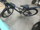 鳳凰（Phoenix）兒童自行車6-12歲中大童男孩山地車青少年變速學(xué)生車單車小學(xué)生車 A6- 亮銀色- 變速一體輪-帶后座架 22寸(適合身高140-160cm) 曬單實(shí)拍圖