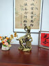 子木雅居純銅羊擺件招財(cái)鎮(zhèn)宅領(lǐng)頭羊金錢羊生肖羊客廳玄關(guān)辦公室桌風(fēng)水?dāng)[件 金錢羊大號【高26cm】 曬單實(shí)拍圖