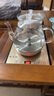 益茶福全自動(dòng)上水電熱水壺底部上水嵌入式茶臺(tái)功夫茶燒水壺飲水燒水一體機(jī)抽水玻璃煮茶壺保溫泡茶壺 SQ-008金色玻璃套裝 1L 曬單實(shí)拍圖