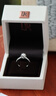 DR求婚鉆戒K金B(yǎng)ELIEVE簡奢雪吻結(jié)婚鉆石戒指紀念日禮物WJ0310 臻選*【證書+禮盒】30分E色VS1 曬單實拍圖