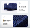 浩沙（hosa）泳帽顆粒防滑防水硅膠游泳帽男女通用長發(fā)護耳高彈舒適泳帽 深藍 曬單實拍圖