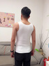 Mocseled男士收腹背心藏肉神器MAX男三代無(wú)痕薄款雌化胸束胸緊身衣塑身衣 【冰皮涼感三代無(wú)痕】白色 XL （體重150斤-170斤） 曬單實(shí)拍圖