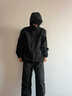 星空騎士摩托車(chē)騎行雨衣全身防暴雨分體式套裝雨衣雨褲一體摩旅出行SKJ854 SKJ-854分體式雨衣黑色套裝 XL碼 曬單實(shí)拍圖
