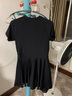 李寧（LI-NING）泳衣女連體裙式游泳衣遮肚顯瘦抗氯速干溫泉泳裝546 黑色 XXXL  曬單實拍圖