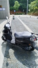 YAMAHA雅馬哈摩托車旭鷹125踏板車ZY125T-2A全新外賣美團(tuán)大空間YAMAHA 雅馬哈旭鷹125/25款暢奴版/黑色 曬單實(shí)拍圖