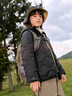 波司登（BOSIDENG）波司登25年輕薄羽絨服男女兒童5A抗菌葫蘆紋連帽外套T250135500 曬單實(shí)拍圖
