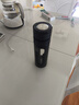 富光玻璃杯防摔防爆茶杯男士茶水分離泡茶塑玻雙層大容量便攜辦公水杯 儒雅黑【茶水分離款】380ml 曬單實(shí)拍圖