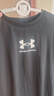 安德瑪（Under Armour）男女童休閑戶外寬松印花圓領(lǐng)短T童裝短上衣252320305 黑色 130 曬單實(shí)拍圖