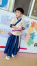 九能男童漢服套裝古風(fēng)演出服兒童古裝帥氣俠客男孩唐裝中國(guó)風(fēng)夏季唐裝 君澤藍(lán)色-夏款 120 適合105-115cm 曬單實(shí)拍圖