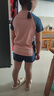 羽克兒童泳衣女孩2024新款夏季寶寶分體女童游泳衣中大童專業(yè)訓(xùn)練泳裝 藏青粉【雙層泳褲】 5XL碼【150—160cm/可拆胸墊】 曬單實(shí)拍圖