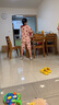 頂瓜瓜兒童睡衣套裝夏季全棉a類女童短袖睡衣寶寶空調(diào)服純棉  150 曬單實(shí)拍圖