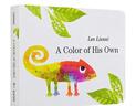 名家Leo Lionni  小藍(lán)和小黃 little blue and little yellow 凱迪克銀獎(jiǎng) 英文原版吳敏蘭書(shū)單 毅力性格培養(yǎng) 兒童啟蒙早教繪本 A Color of His Own 曬單實(shí)拍圖