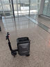 星夢馳全新智能電動行李箱騎行拉桿旅行登機箱機箱大容量智能代步密碼箱 黑色（可登機）一塊電池 曬單實拍圖