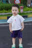 G. DUCKKIDS男寶寶套裝夏裝2025新款嬰兒洋氣時(shí)髦衣服嬰幼兒POLO衫兩件套夏季 XT-2512101 套裝 80 cm *建議19-24斤左右* 曬單實(shí)拍圖