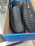 回力皮鞋男士真皮夏季軟底透氣爸爸休閑中老年鏤空皮涼鞋大碼男鞋 黑色鏤空8823 44 曬單實(shí)拍圖