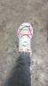 阿迪達(dá)斯 （adidas）新款Ultra Boost 21 x Palace聯(lián)名男子時(shí)尚緩震運(yùn)動(dòng)跑步鞋GY5555 白色/GY5556 37 (230mm) 曬單實(shí)拍圖