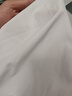 西域駱駝（VANCAMEL）襯衫男長(cháng)袖襯衣男士寬松休閑男裝上衣韓版純色衣服 白色 L 曬單實(shí)拍圖