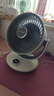 夏普（SHARP)小風(fēng)鈴空氣循環(huán)扇電風(fēng)扇家用小型風(fēng)扇桌面臺式靜輕音99檔風(fēng)速抑菌大風(fēng)量一級能效PJ-CA230A-C 曬單實拍圖