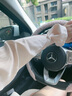 蘇木佰（SOMUBAY）2025年冰感袖套女冰袖新款寬松套袖開車防紫外線冰絲袖護袖 綢緞光澤感珍珠扣品質(zhì)款- 香檳米 曬單實拍圖