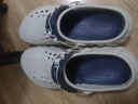 卡駱馳（crocs）洞洞鞋男女 波波Clog戶(hù)外沙灘鞋透氣涼拖鞋 207937-2YJ M8W10 曬單實(shí)拍圖