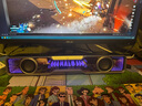 漫步者花再Halo SoundBar桌面音響音箱家用臺式電腦游戲音響長(cháng)條有線(xiàn)音箱藍牙5.4RGB燈效 破界黑 曬單實(shí)拍圖