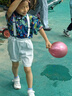 蘿卜唄唄（LUOBOBEIBEI）男童夏季禮服套裝兒童背帶褲襯衫短袖六一演出服 白色四件套 130 曬單實拍圖