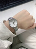 浪Longines手表琴女真鉆名牌全自動(dòng)機械表十大品牌防水鏤空情侶表 L789本色白面女 送表帶+手鏈 曬單實(shí)拍圖