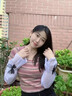 亦纖夏天防曬袖套女加長(cháng)蕾絲網(wǎng)紗手套薄款冰袖開(kāi)車(chē)寬松護臂手臂套大碼 奶白色【蝴蝶結】一雙裝 曬單實(shí)拍圖