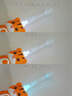 brushbaby兒童專用電動牙刷兩歲3歲6歲12歲以上定時保護(hù)軟毛聲波磁吸充電 老虎款【2年質(zhì)?！?主機(jī)+3刷頭 曬單實拍圖