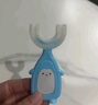 SOAO嬰兒U型兒童牙刷硅膠0-1-2-3-6-12-15歲寶寶小孩幼兒同款換牙期 曬單實(shí)拍圖